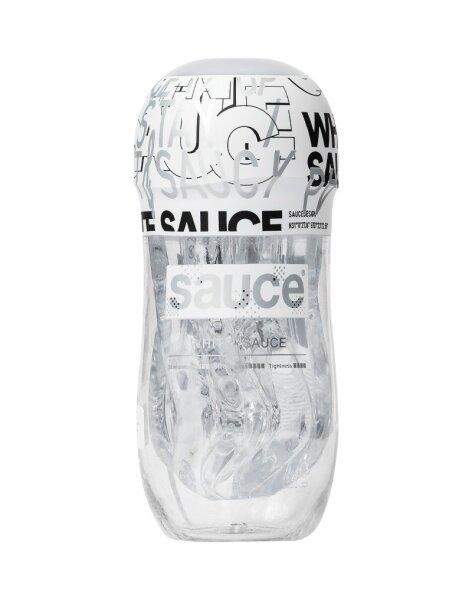 Sauce White Sauce Cup Masturbator Sleeve Transparent