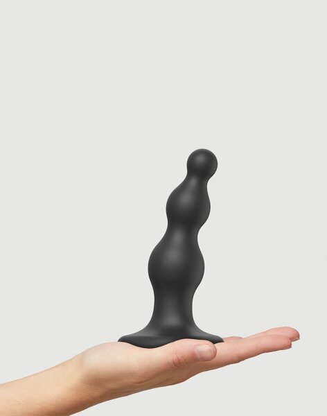 Strap-On-Me - Dildo Plug Beads Size S - Black