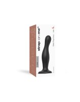 Strap-On-Me - Dildo Plug Curvy Size L - Black - 16.5 cm