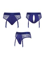 Strap-On-Me Harness Diva Blau XXL