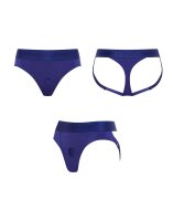 Strap-On-Me - Harness Heroine - Strap-On Harness - Blue - M