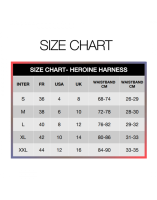 Strap-On-Me - Harness Heroine - Strap-On Harness - Blue - XXL