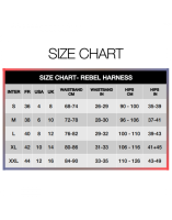 Strap-On-Me Harness Rebel Blau XL