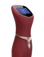 Viotec - Chance - G-Spot Massager - Gold & Wine Red
