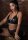 Daring Intimates Wetlook Brazilian briefs with zipper black S