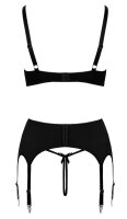 Cotelli Collection bra set white black S