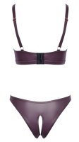 Cottelli Collection BH und Slip lila S - XL