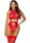 Forplay I Heart You lingerie set with little hearts red S