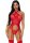 Forplay Steal Your Heart lingerie set with little hearts red S