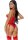 Forplay Steal Your Heart lingerie set with little hearts red S
