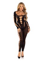 Leg Avenue Seamless footless bodystocking black O/S