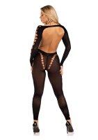 Leg Avenue Seamless footless bodystocking black O/S