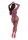 Leg Avenue Net crop top & footless tights violet O/S