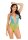 Leg Avenue Seamless ombre halter bodysuit blue O/S