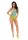 Leg Avenue Seamless ombre halter bodysuit blue O/S
