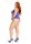 Leg Avenue Shredded thong bodysuit 1XL/2XL