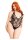Leg Avenue Floral lace deep-V teddy 1XL/2XL
