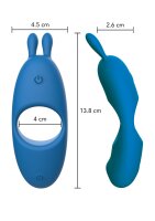 TOYJOY Superhero Couples C-Ring Blue