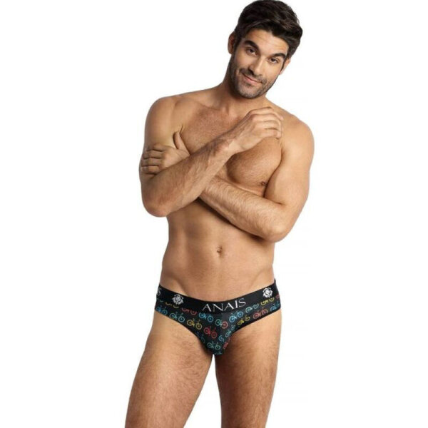 ANAIS Men Benito underpants printed with colorful bicycles S