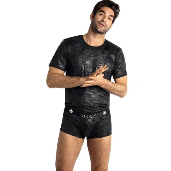 ANAIS Men electric T-shirt black S
