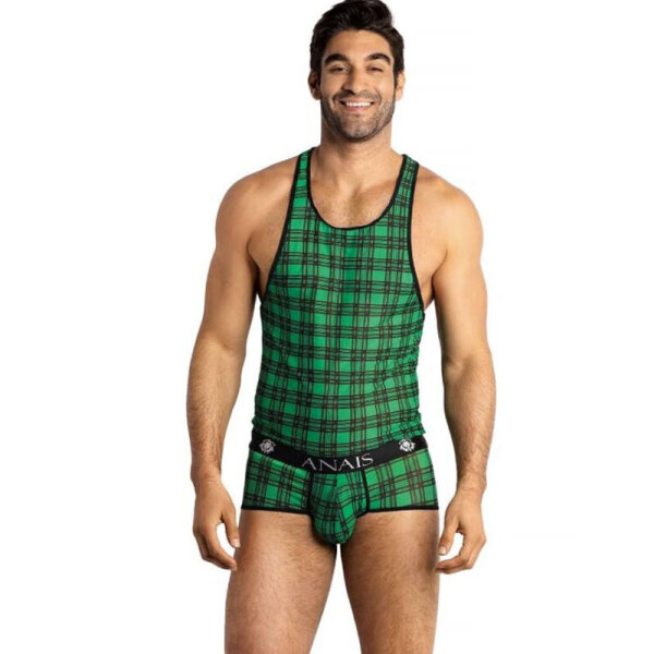 ANAIS Men Magic Top mit Karomuster S - XL