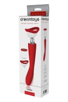 Dream Toys Georgia Doppelstimulator mit Saugfunktion rot