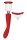 Dream Toys Georgia double stimulator with suction function red