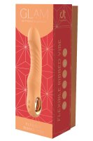 Dream Toys Glam Flexibler Vibrator mit Rillen orange