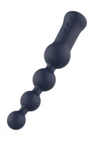 Dream Toys Startrooper gro&szlig;er, flexibler Analvibrator mit Perlen blau 3,4 cm