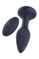 Dream Toys Startrooper Triton Vibration Analplug blau 4 cm