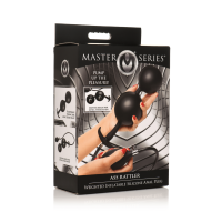 XR Brands Ass Rattler - Weighted Inflatable Silicone Anal...