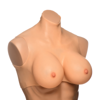 XR Brands Perky Pair G-Cup Silikon Br&uuml;ste - Flesh