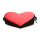 Bondage Love Pillow - Black/Red