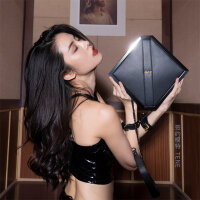 LOCKINK - Mysterious Square Kink Bag -  black