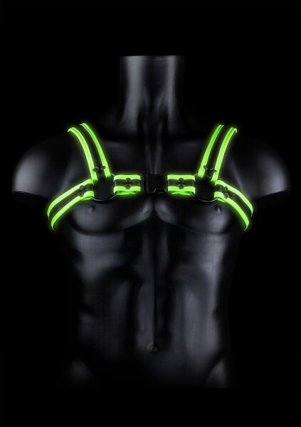 Buckle Harness  Glow in the Dark S/M - L/XL