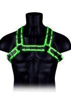 Bulldog Harness with Buckle Glow in the Dark S/M - L/XL