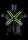 Cross Armor  Glow in the Dark S/M - L/XL