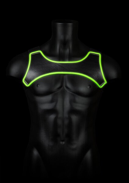 Neoprene Harness  Glow in the Dark S/M - L/XL