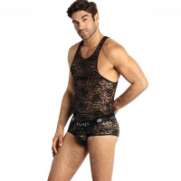 ANAIS Men Romance top with transparent lace S