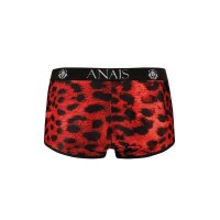 ANAIS Men Savage boxer shorts with animal print red, black S