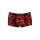 ANAIS Men Savage boxer shorts with animal print red, black S