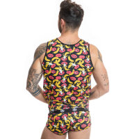 ANAIS Men Top mit Bananendruck S - XL