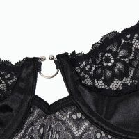 Subblime corset with belt black S/M