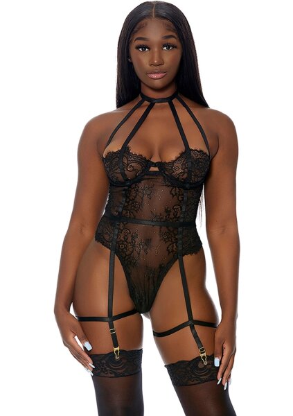 Forplay Watch Her Bloom Body schwarz S - XL