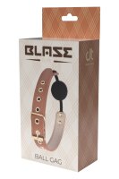 Dream Toys Elite Ball Gag Cognac Vegan Leather