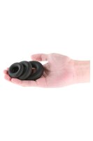 NS Novelties Renegade 3Pc Fireman Rings Black