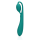 Loveline G-Spot Vibrator with Bead - Blue Grass