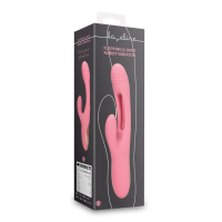 Loveline Flapping G-Spot Rabbit Vibrator - Pink Arabesque