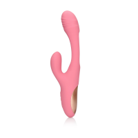 Loveline Flapping G-Spot Rabbit Vibrator - Pink Arabesque