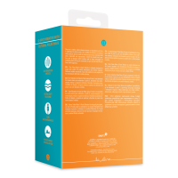 Loveline G-Spot Vibrator with Clitoral Pulse Wave - Untamed Orange